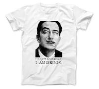 SATURNin&pd Salvadore Dali Tribute T Shirt Cotton The Elephants Picasso White XXL