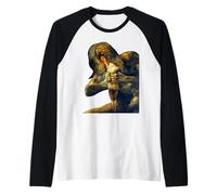 Saturno divora Suo Figlio, Dipinto di Francisco Goya Maglia con Maniche Raglan
