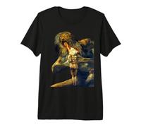 Saturno divora Suo Figlio, Dipinto di Francisco Goya Maglietta Premium