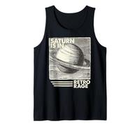 Saturno in Rabbia Retro, Stile Astrologico Mistico Weirdcore Canotta