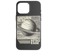 Saturno in Rabbia Retro, Stile Astrologico Mistico Weirdcore Custodia per iPhone 16 Pro Max