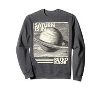 Saturno in Rabbia Retro, Stile Astrologico Mistico Weirdcore Felpa