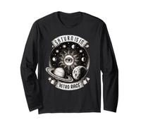 Saturno in Rabbia Retro, Stile Astrologico Mistico Weirdcore Maglia a Manica