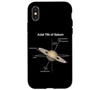Saturno Inclinazione assiale di Saturno Sistema Solare Pianeti Donne Uomini Custodia per iPhone X/XS