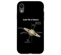 Saturno Inclinazione assiale di Saturno Sistema Solare Pianeti Donne Uomini Custodia per iPhone XR