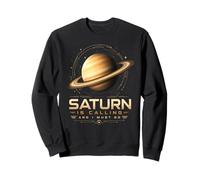 Saturno Sta chiamando e Devo Andare Planet Lover Astronomia Felpa