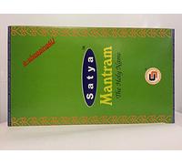 Satya, bastoncini di incenso Nag Champa, confezione da 12, 15 g, MANTRAM