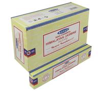 Satya Himalayan Jasmin Fragrance Agrabatti Nag Champa Masala bastoncini di in...