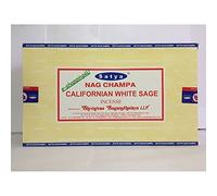 SATYA INCENSO SALVIA BIANCA CALIFORNIANA 15 GR. X 12 SCATOLE = 180 GR.