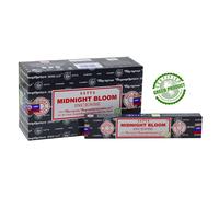 Satya Midnight Bloom Bastoncini di Incenso Confezione da 12X15g Ogni...