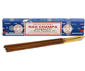 Satya Nag Champa, bastoncini di incenso da 15 g, 3 pezzi