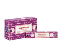 Satya Nag Champa, bastoncini di incenso, fragranza "legno di sandalo", Box 12 Packs