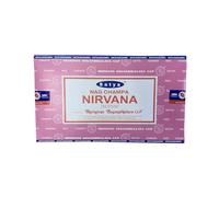 Satya Nag Champa + bastoncini di incenso Nirvana - Bliss Floral-Spice Bliss for Transcendence & Peace 240 bastoncini (12 x 20)
