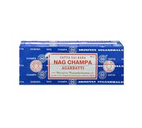 Satya Nag Champa Masala Bastoncini di Incenso Laminati a Mano Fragranza Agrab...