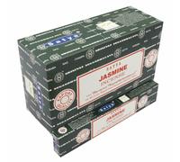 Satya Nag Champa Masala Bastoncini di Incenso Profumo Naturale Gelsomino...