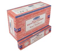 Satya Nag Champa Masala Incense Stick Fragrance Egyptian Pyramid Agrabatti 180 g