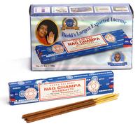 Satya Nag Champa Masala Incense Stick Fragrance Naturale Joss Agrabatti Box 180g