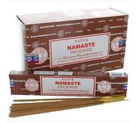 Satya Nag Champa Masala Incense Stick Fragranza Naturale Namaste Agrabatti 180 g