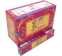 Satya Natural Rose Incense Sticks Natural Rolled Fragranza Masala AGARBATTI 180g