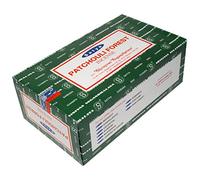 Satya Patchouli Forest - Bastoncini di incenso Patchouli (Confezione da 12)