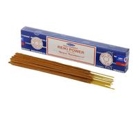 Satya Sai Baba Nag Champa Reiki Power Bastoncini di incenso Agarbatti da 180 grammi | 12 confezioni da 15 grammi ciascuno in una scatola | Qualità di esportazione