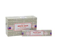Satya White Sage - Bastoncini di incenso, 15 g
