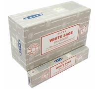 Satya White Sage Fragrance Agrabatti Nag Champa Masala bastoncini di...