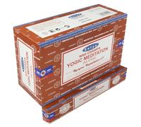 Satya Yogic Meditation Fragrance Agrabatti Nag Champa Masala Incenso Stick 180g