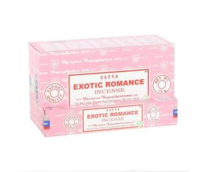 SatyaExotic Romance Bastoncini d'Incenso Misura Confezione 12 (SD9777)