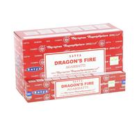SatyaFuoco di Drago Bastoncini d'Incenso Misura Confezione 12 (SD6967)