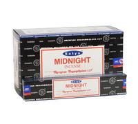 SatyaMidnight Bastoncini d'Incenso Misura Confezione 120 (SD5303)