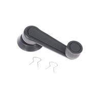 SAUANMNKTP Alzacristallo Elettrico 1PC Universale Per Finestrino Per Auto Connect Winder Handle Manovella Porta Leva Mano Sostituzione Automatica Anteriore Destro Senza(GRAY)