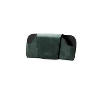 SAUANMNKTP Scatola Occhiali da Sole Auto per Volvo per S60 per S90 Portaocchiali per Auto Clip Accessori Decorazione Interni Custodia Organizer Occhiali Scatolas Visiera Car(1pc Green)