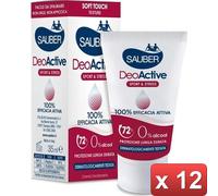 SAUBER 12 PEZZI - DEO ACTIVE CREMA ML.35 cura casa e persona