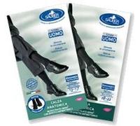 Sauber Linea Uomo Calza Anatomica Filato Q-Skin 140Den Colore Nero Taglia G (43-