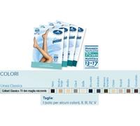 Sauber Linea Classica Collant 70Den Microrete Colore Bisquit Taglia 4