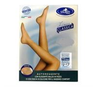 Desa Pharma Calze autoreggenti Sauber Classico Maglia liscia 70 Nero 2