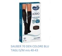 Sauber Calzino Uomo 70Den 13-17mmHg compressione graduata taglia S/M Mis 40-43