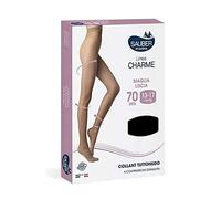 Sauber Charme - Collant Tuttonudo Compressione Graduata 70 Denari Nero Taglia 4
