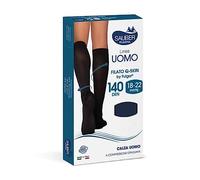 Sauber Linea Uomo Calza Anatomica Filato Q-Skin 140Den Colore Blu Taglia M (41-4