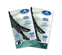 Sauber Linea Uomo Calza Anatomica Filato Q-Skin 140Den Colore Nero Taglia G (43-