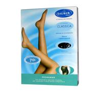 SAUBER COLLANT 70 DENARI PREMAMAN MAGLIA MICRORETE NERO 5 LINEA CLASSICA