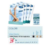 Sauber Home Collant Pharma Linea Classica 140 DEN Maglia Liscia Nero Taglia 5