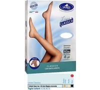 Sauber Collant 140 Denari Open Toe Maglia Microrete Medio 4 Linea Classica