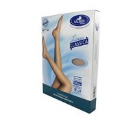 Sauber Collant classico 140den medio taglia 2 - Collant a compressione per il microcircolo, 1 paio