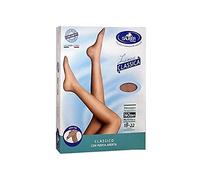 Sauber Linea Classica Open-Toe Collant 140Den Maglia Liscia Colore Neutro Beige