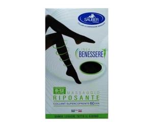 Sauber Collant Supercoprente 60 Den Pois Bianco E Nero 3