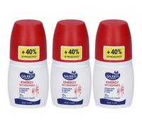 Sauber Deo 72H Energy Antitraspirante Roll On 3x70 ml