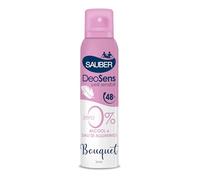 3 PZ x SAUBER DEOSENS BOUQUET DEODORANTE DONNA SPRAY PELLI SENSIBILI ZERO ALCOOL