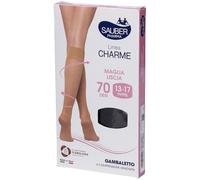 Sauber Gambaletto Linea Charme 70 Denari Colore Nero Taglia 2 Calzini